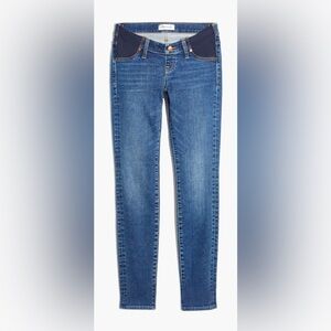 Madewell Maternity Skinny Blue Jeans